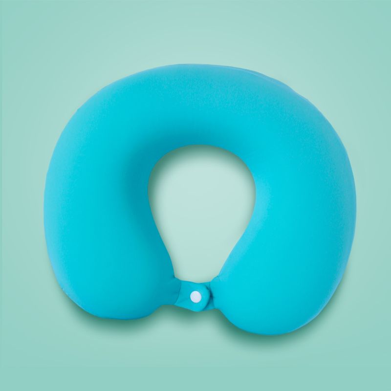 Almohada-de-Viaje-para-el-Cuello-de-Espuma-Viscoelastica-Verde-2-25276