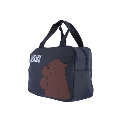 Lonchera Grizzly Serie We Bare Bears Negro
