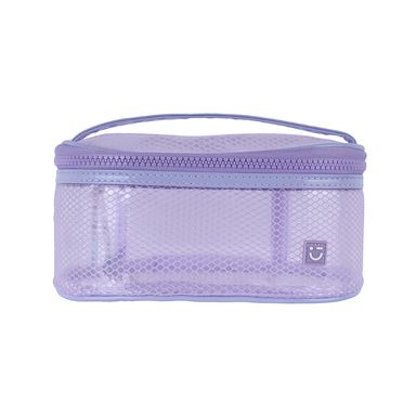 Cosmetiquera Plastificada Serie Miniso Morado
