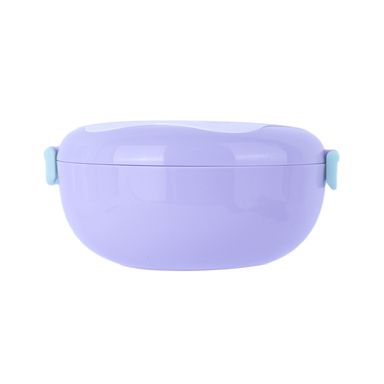Contenedor Bento Donut 800 Ml Purpura