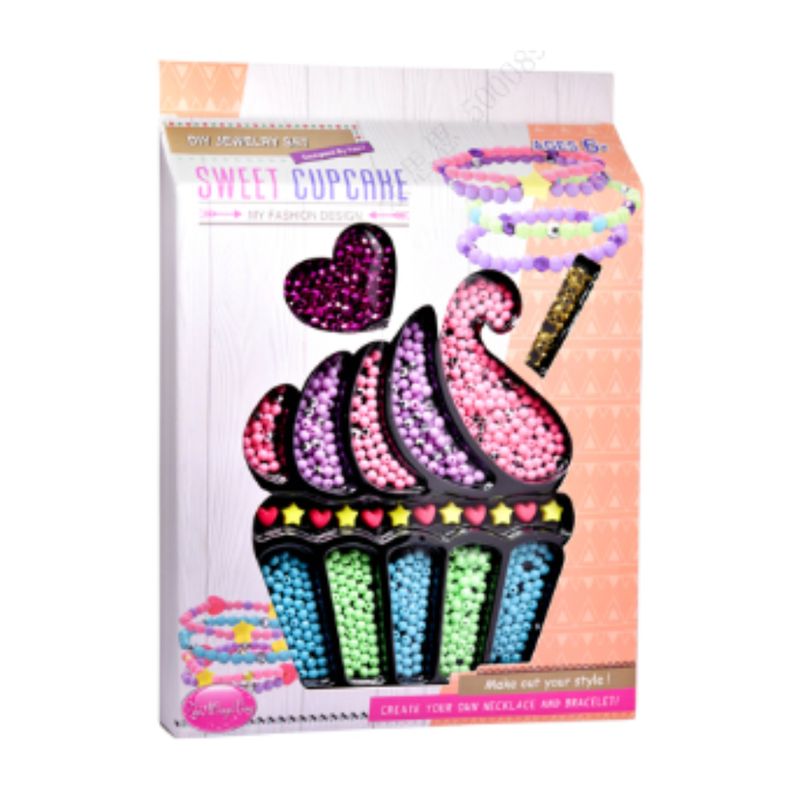 Kit-para-Hacer-Pulseras-de-Cupcake-Serie-Miniso-1-25324