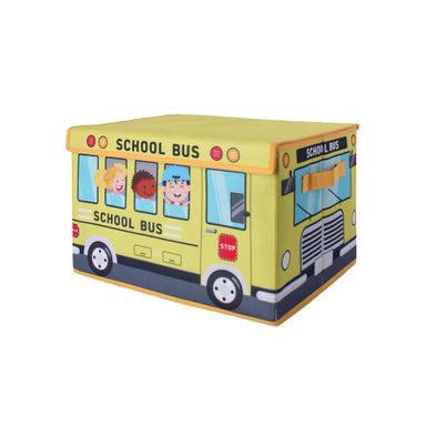 Organizador de Tela para Almacenamiento Grande con Tapa Serie Miniso Amarillo