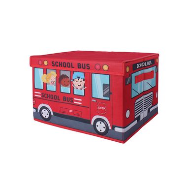 Organizador de Tela para Almacenamiento Grande con Tapa Serie Miniso Rojo