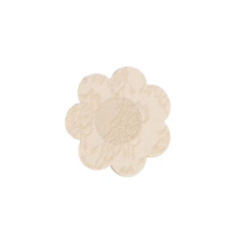 Cubrepezon-Desechable-de-Tela-Adhesiva-en-Forme-de-Flor-Nude-5-Pzas-1-25239