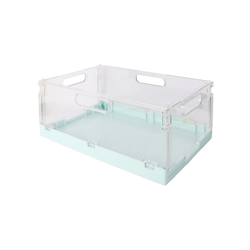 Organizador-Plastico-Plegable-con-Asa-Peque-o-Serie-Macaron-Azul-1-25296