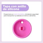 Termo-de-Doble-Pared-con-Funda-y-Pitillo-900-Ml-Mang-Serie-Bt21-Rosa-4-25494