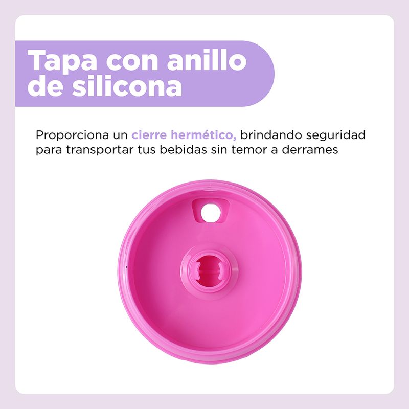 Termo-de-Doble-Pared-con-Funda-y-Pitillo-900-Ml-Mang-Serie-Bt21-Rosa-4-25494