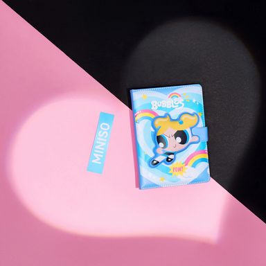 Cuaderno de Espuma Antiestres con Cierre Magnetico Burbuja Serie Las Chicas Superpoderosas