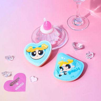 Puff de Maquillaje con Colchon de Aire Burbuja Serie Las Chicas Superpoderosas