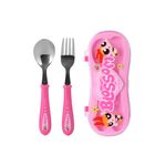 Juego-de-Cubiertos-Tenedor-y-Cuchara-Serie-Las-Chicas-Super-Poderosas-Rosa-1-25515