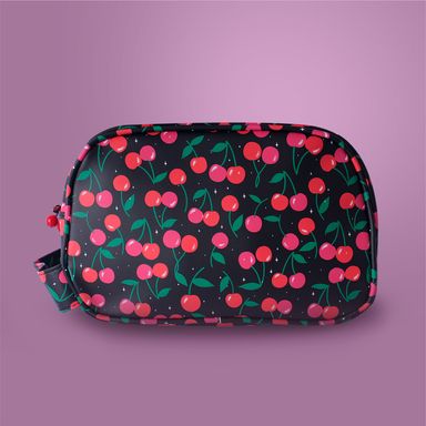 Cosmetiquera Miniso Serie Cherry Valentine Cerezas