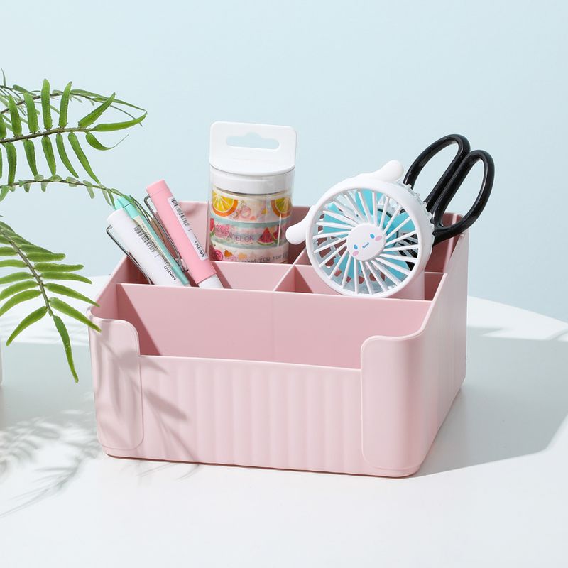 Organizador-para-Escritorio-con-Secciones-Divididas-Serie-Miniso-Rosa-2-25791