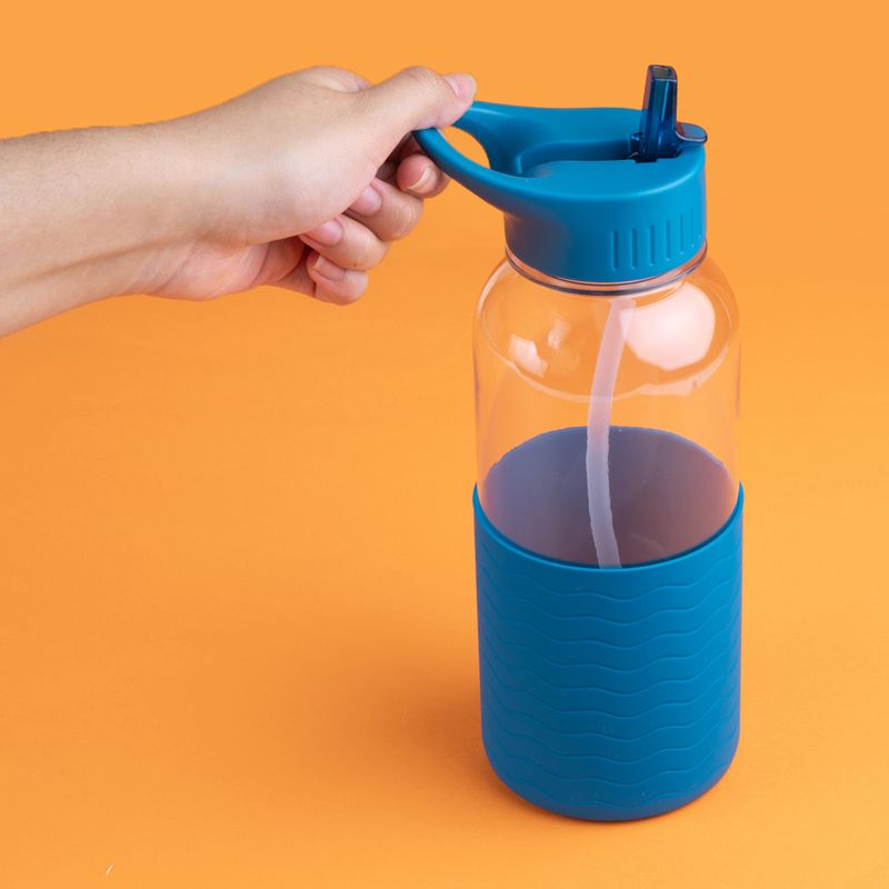Vaso-Plastico-con-Asa-y-Funda-de-1000-Ml-Serie-Miniso-Azul-2-25696