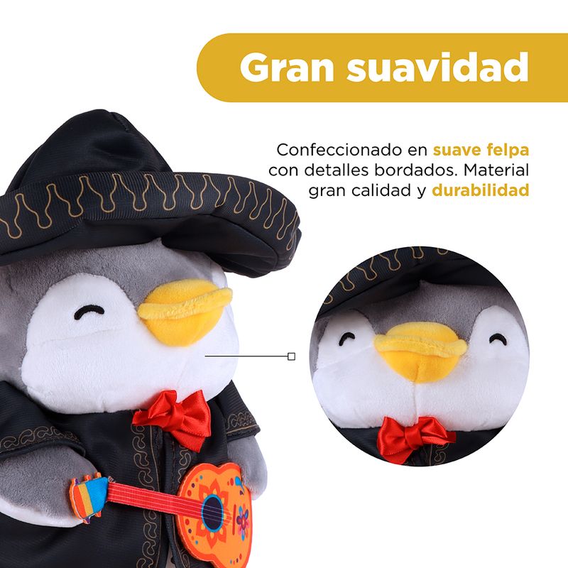 Peluche-Mini-Pen-con-Disfraz-de-Mariachi-9In-Serie-Mini-Family-5-25792