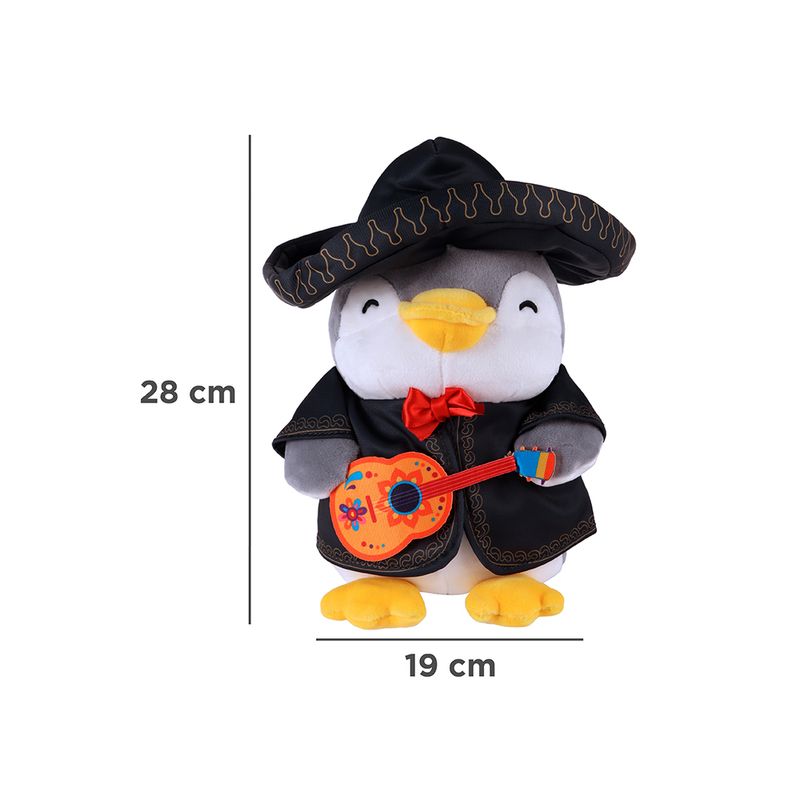 Peluche-Mini-Pen-con-Disfraz-de-Mariachi-9In-Serie-Mini-Family-9-25792