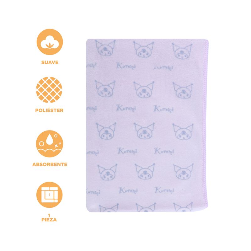 Toalla-de-Ba-o-Absorbente-Kuromi-Serie-Sanrio-Morado-3-25794