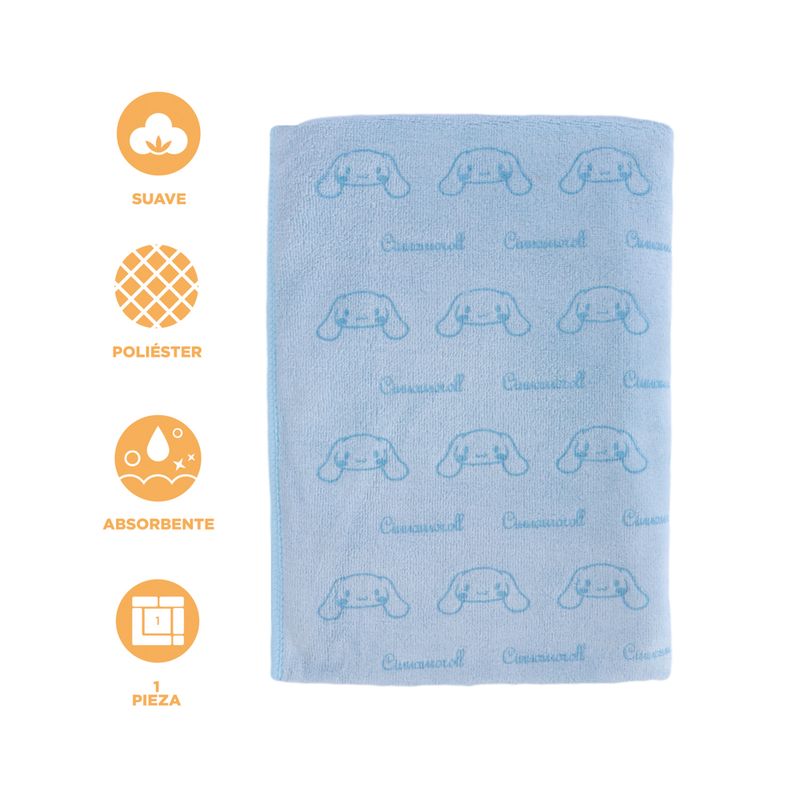 Toalla-de-Ba-o-Absorbente-Cinnamoroll-Serie-Sanrio-Azul-3-25795