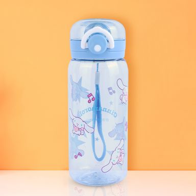 Vaso Plastico con Correa de 450 Ml Cinnamoroll Serie Sanrio Azul