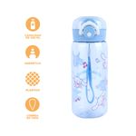 Vaso-Plastico-con-Correa-de-450-Ml-Cinnamoroll-Serie-Sanrio-Azul-4-25699