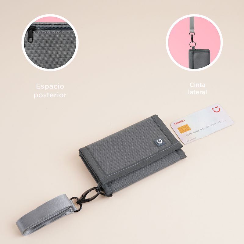 Cartera-de-Tela-con-Correa-Serie-Miniso-Gris-6-25652