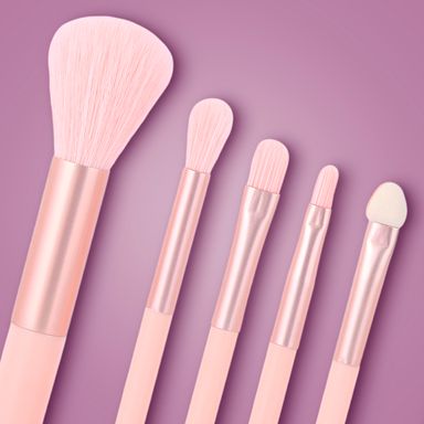 Juego de Brochas para Maquillaje Portatiles Serie Miniso 7 Piezas