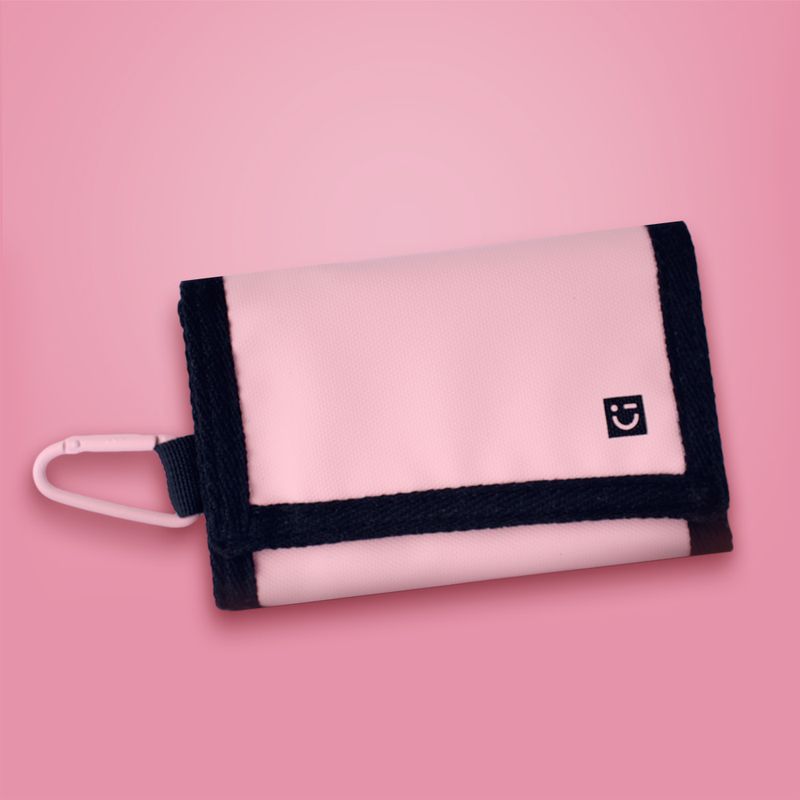Cartera-de-Tela-con-Mosqueton-Serie-Miniso-Rosa-2-25713