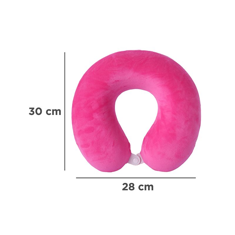 Almohada-de-Viaje-para-el-Cuello-de-Espuma-Viscoelastica-Rosa-7-25725