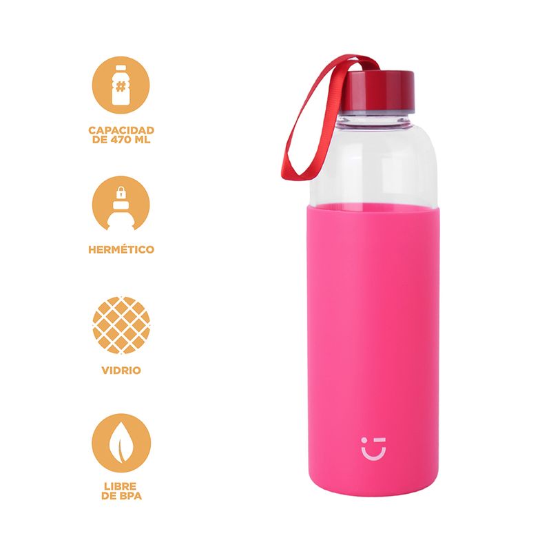 Vaso-de-Vidrio-470-Ml-Serie-Miniso-Rosado-4-25665