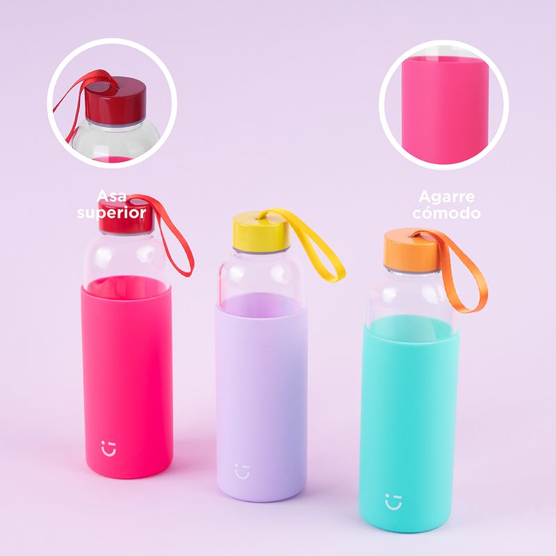Vaso-de-Vidrio-470-Ml-Serie-Miniso-Rosado-6-25665