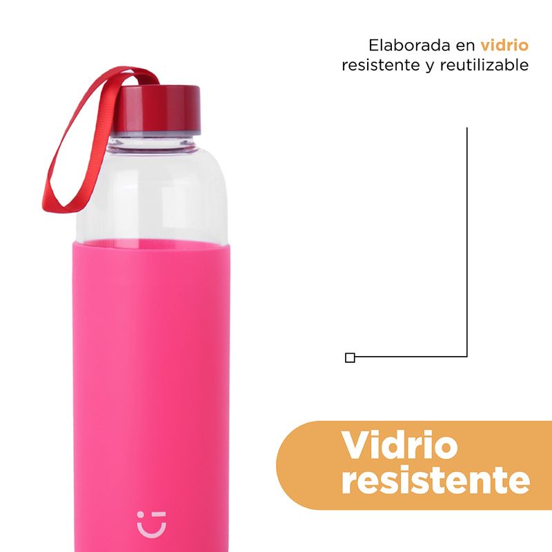 Vaso-de-Vidrio-470-Ml-Serie-Miniso-Rosado-7-25665