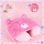 Almohada-de-Viaje-para-el-Cuello-de-Espuma-Viscoelastica-Serie-Care-Bears-Rosa-6-25808