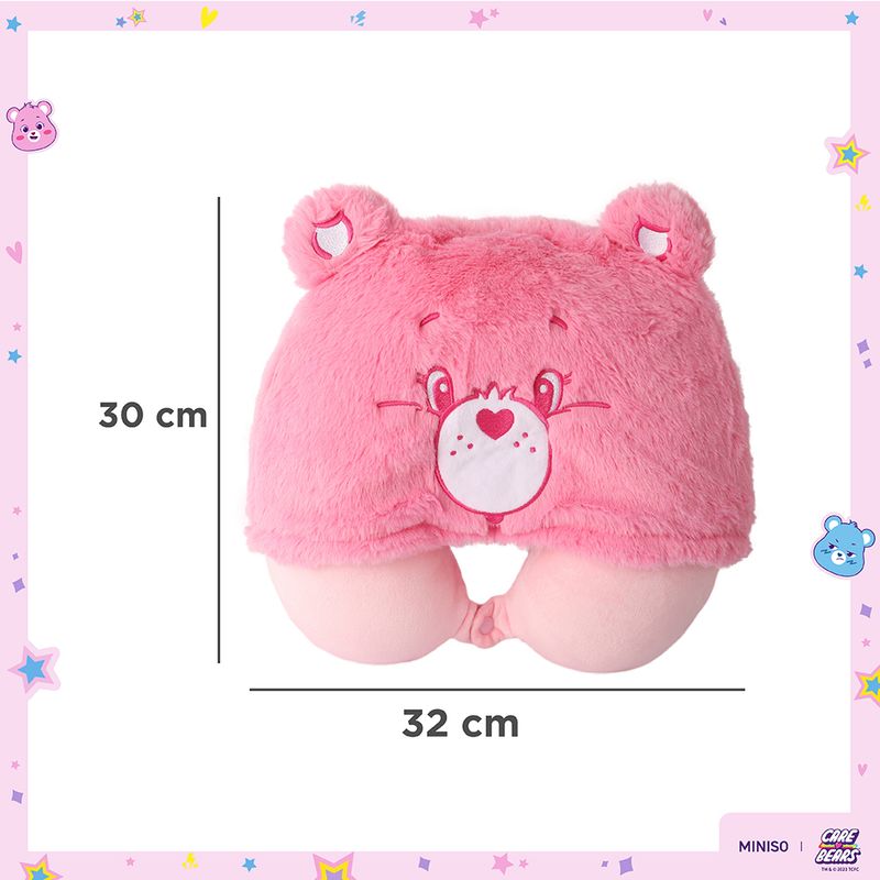 Almohada-de-Viaje-para-el-Cuello-de-Espuma-Viscoelastica-Serie-Care-Bears-Rosa-7-25808