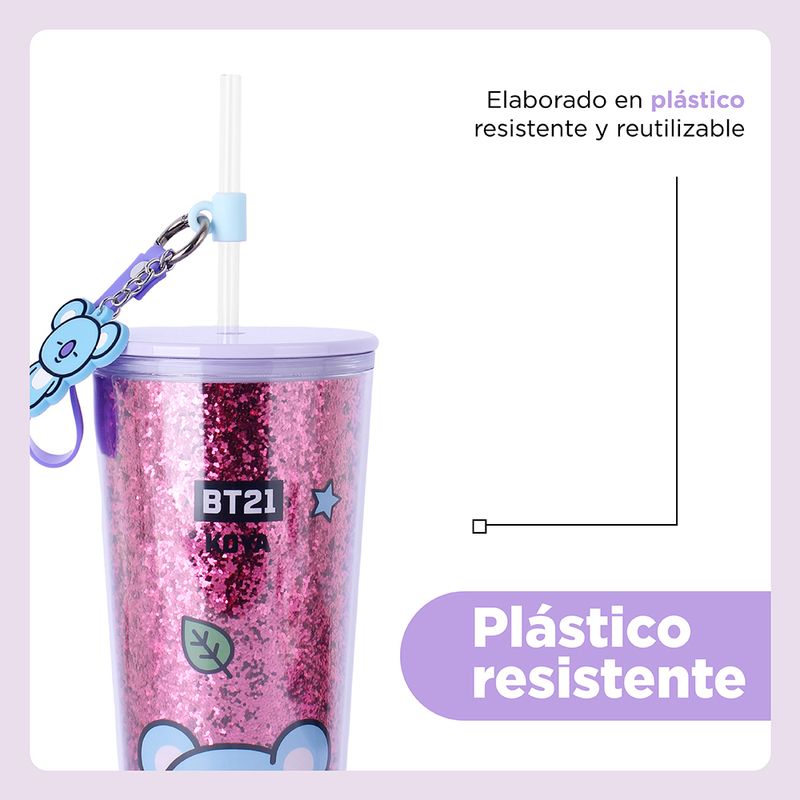Vaso-Plastico-de-Doble-Pared-con-Pitillo-800-Ml-Koya-Serie-Bt21-6-25819