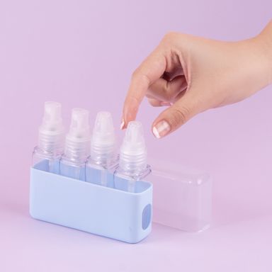 Mini Set de Viaje Portatil Serie Miniso Azul