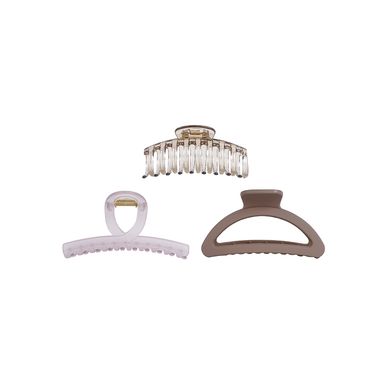 Set de Pinzas para Cabello Rectangular Serie Miniso 3 Pzas