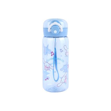 Vaso Plastico con Correa de 450 Ml Cinnamoroll Serie Sanrio Azul