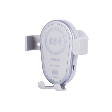 Soporte de Celular para Carro con Cargador Serie Miniso Blanco