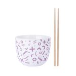 Tazon-de-Ceramica-con-Palillos-1150Ml-Serie-Miniso-Morado-1-25650