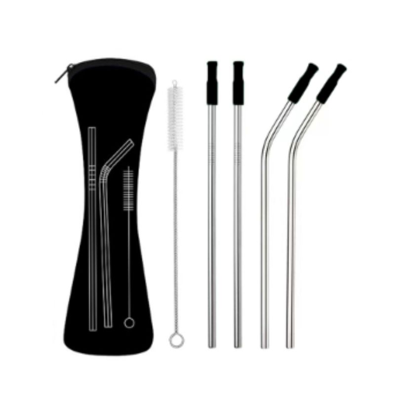 Pitillos-de-Acero-Inoxidable-con-Silicona-Serie-Miniso-Negro-1-25797