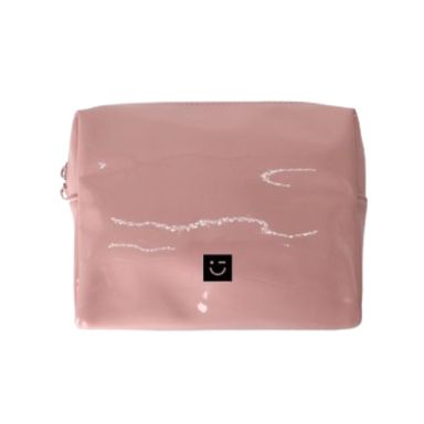 Cosmetiquera Tipo Charol Serie Miniso Rosa
