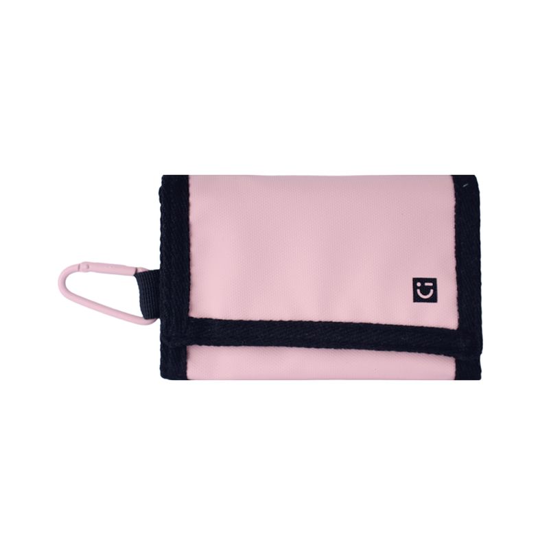 Cartera-de-Tela-con-Mosqueton-Serie-Miniso-Rosa-1-25713