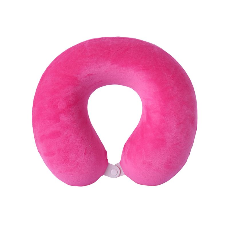 Almohada-de-Viaje-para-el-Cuello-de-Espuma-Viscoelastica-Rosa-1-25725