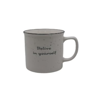 Taza de Ceramica 430 Ml B Serie Miniso