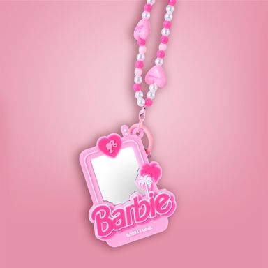 Llavero con Espejo Colgante Serie Barbie