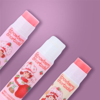 Set de 3 Balsamos Labial Serie Strawberry Shortcake