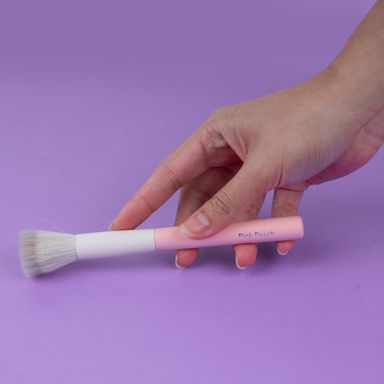 Brocha para Rubor Serie Miniso Rosa