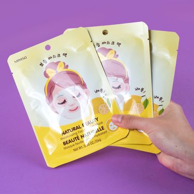 Mascarilla Facial Hidratante Natural de Limon