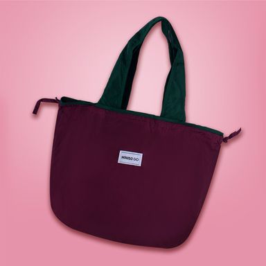 Bolso de Compras Plegable Serie Miniso Purpura