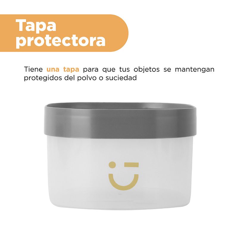 Organizador-Plastico-Peque-o-de-Almacenamiento-Serie-Silvery-Gray-Gris-Oscuro-7-25912