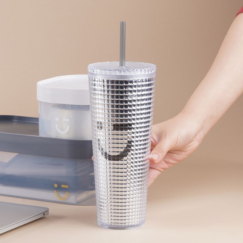 Vaso-Plastico-de-Doble-Capa-con-Pitillo-775-Ml-Serie-Silver-Grey-2-25856